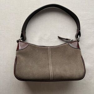 Dooney & Bourke Suede and Leather Handbag